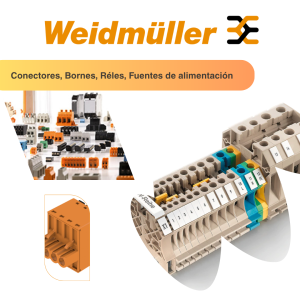 Conectores, Bornes, Réles, Fuentes de alimentación WEIDMULLER